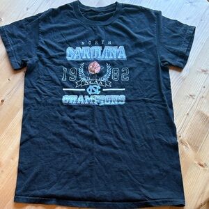 Black North Carolina Champions T-Shirt Youth Large